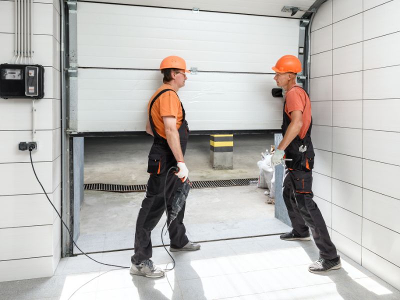 Installation porte de garage Paris